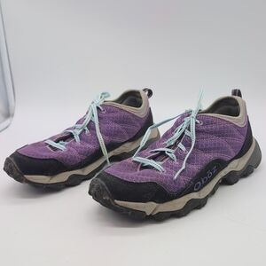 Oboz Pika Sz 8 Women's Purple Trail Sneakers
